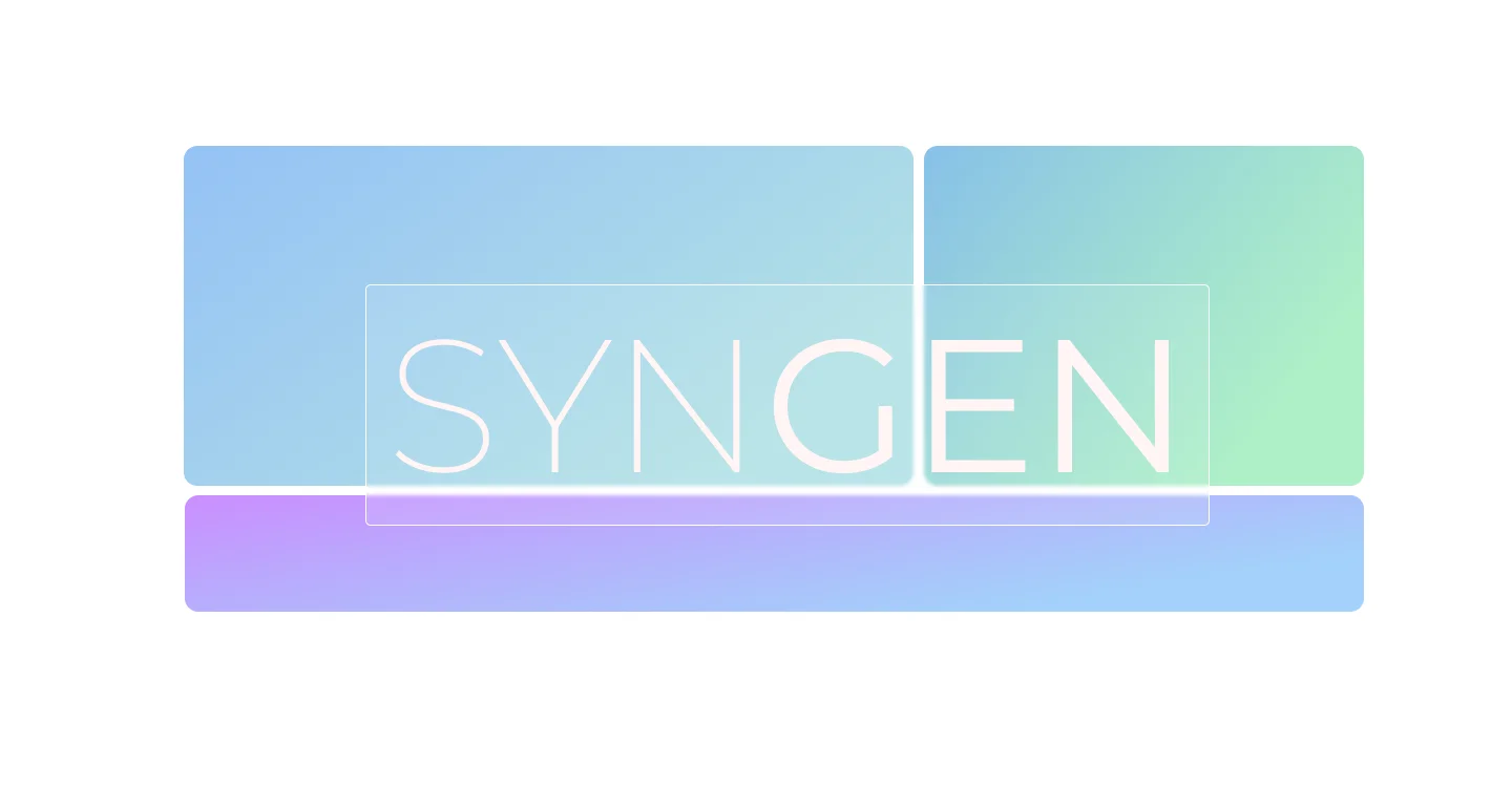 Syngen - Synthetic Data Generator