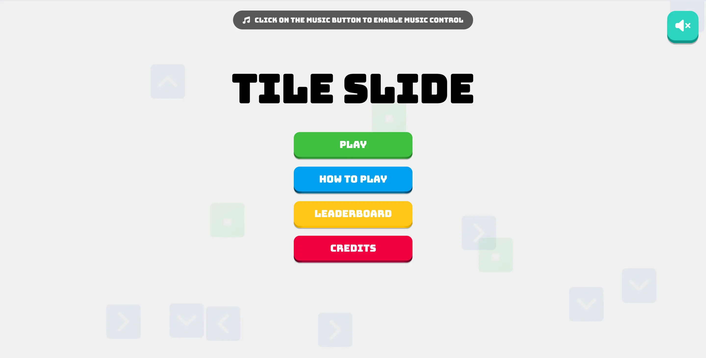 Tile Slide - Game Project